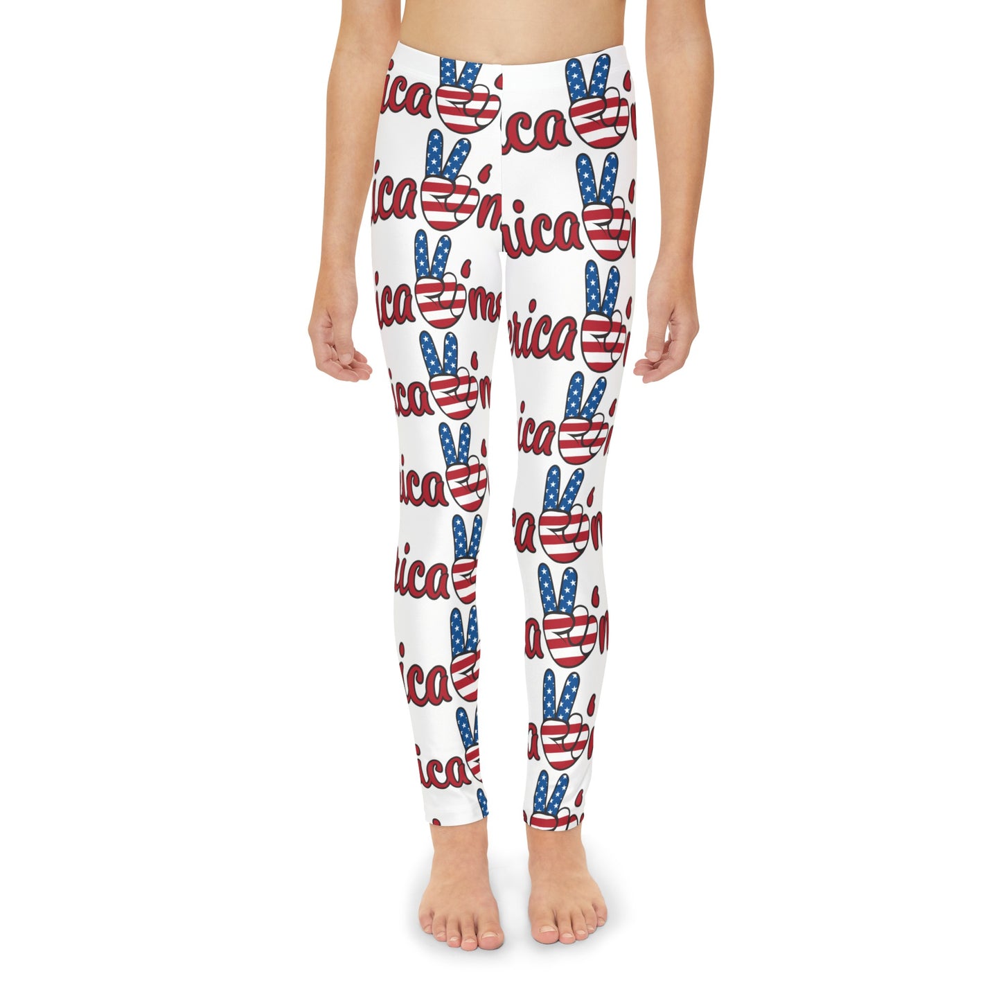 Youth Full-Length Leggings (AOP)