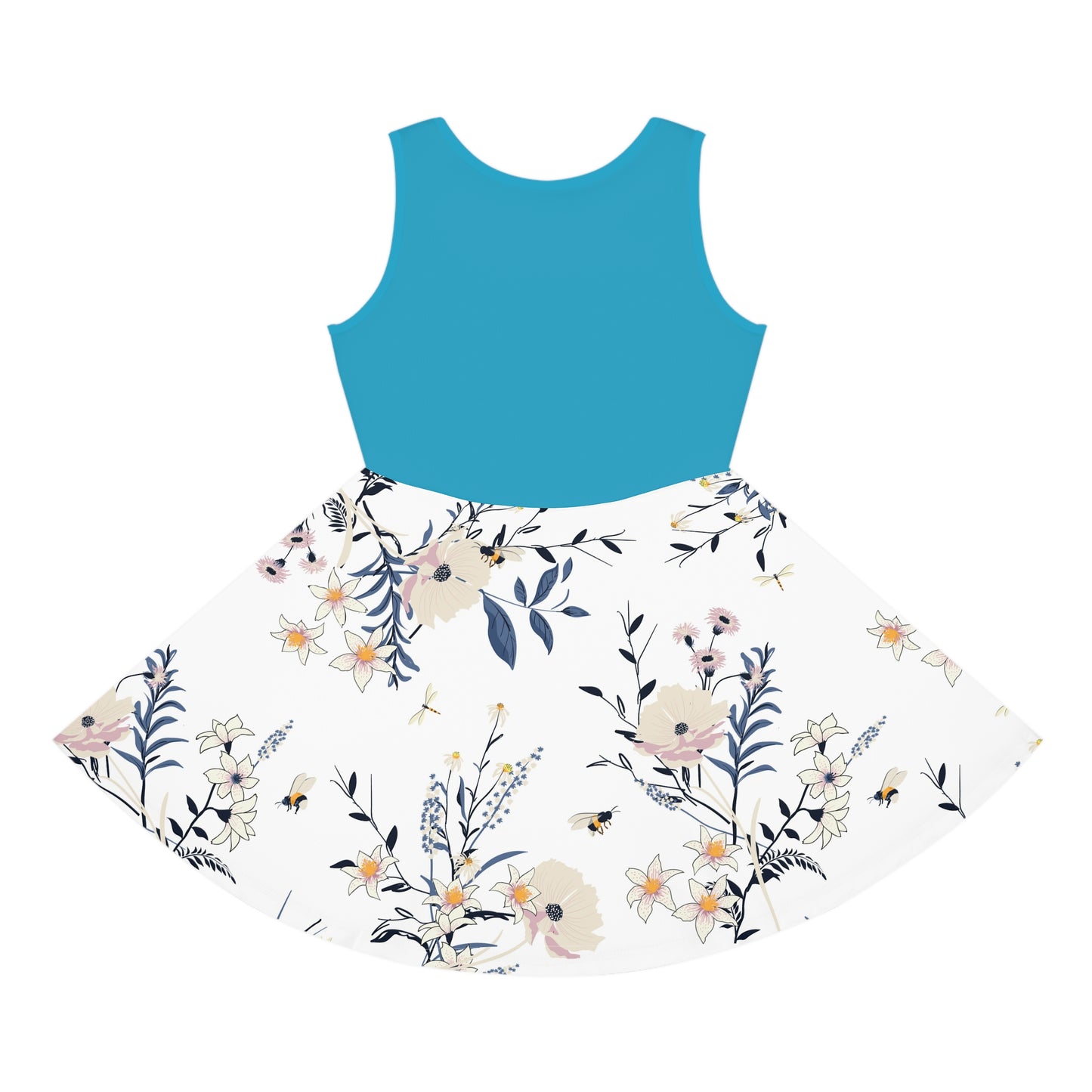 Girls' Sleeveless Sundress (AOP)